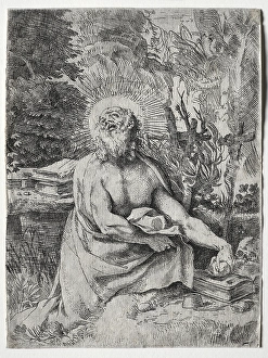 St. Jerome 1591 Annibale Carracci Italian 1560-1609 St. Jerome 1591 Annibale Carracci Italian 1560-1609