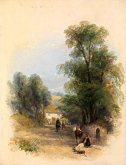 The Well of St. Keyne, Thomas Creswick, 1811-1869, British The Well of St. Keyne, Thomas Creswick, 1811-1869, British
