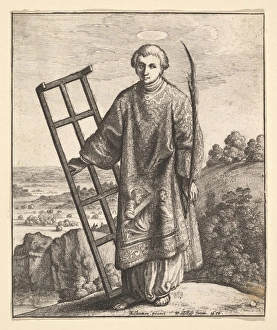 St Lawrence 1650 Etching first state four Sheet St Lawrence 1650 Etching first state four Sheet