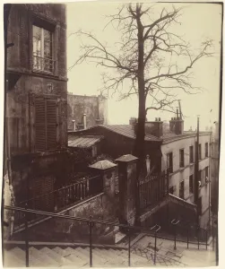 Staircase Montmartre Eugene Atget French 1857 Staircase Montmartre Eugene Atget French 1857