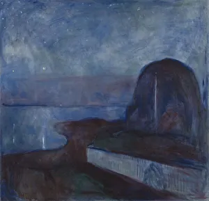 Starry Night Edvard Munch Norwegian 1863 1944 Starry Night Edvard Munch Norwegian 1863 1944
