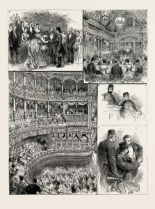 The State Visit of the Shah and the Prince and Princess of Wales to the Empire Theatre: 1 The State Visit of the Shah and the Prince and Princess of Wales to the Empire Theatre: 1