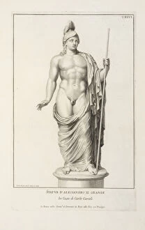 Audenaerde Collection: Statva d Alessandro il grande Raccolta di statue