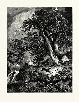A STORM IN THE MOUNTAINS. Thomas Moran (February 12, 1837 a August 25 A STORM IN THE MOUNTAINS. Thomas Moran (February 12, 1837 a August 25