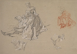 Studies Couple Seated Ground Looking Songbook Studies Couple Seated Ground Looking Songbook