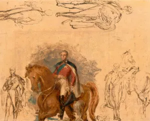 Studies for the Duke of Wellington, Sir George Hayter, 1792-1871, British Studies for the Duke of Wellington, Sir George Hayter, 1792-1871, British