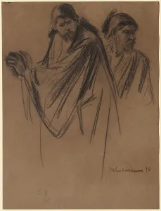 Studies Saint Paul Way Damascus 1896 Max Liebermann Studies Saint Paul Way Damascus 1896 Max Liebermann