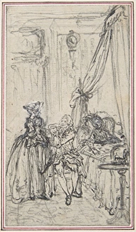 Study frontispiece Histoire de Miss Jenny 18th century Study frontispiece Histoire de Miss Jenny 18th century
