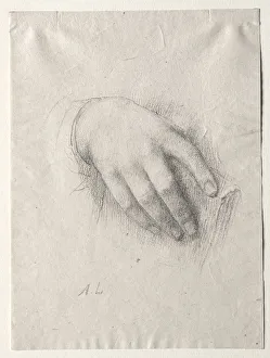 Study Hands Alphonse Legros French 1837-1911 Study Hands Alphonse Legros French 1837-1911