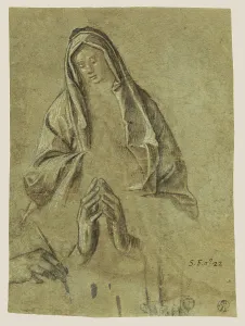 Study Virgin recto Hands verso Vittore Carpaccio Study Virgin recto Hands verso Vittore Carpaccio