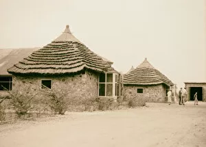 Juba Collection: Sudan Juba southern border Straw-roofed hotel
