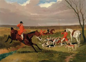 The Suffolk Hunt : The Death, John Frederick Herring, 1795-1865, British The Suffolk Hunt : The Death, John Frederick Herring, 1795-1865, British