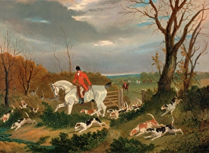 The Suffolk Hunt: Going to Cover near Herringswell The Suffolk Hunt - Going to Cover The Suffolk Hunt: Going to Cover near Herringswell The Suffolk Hunt - Going to Cover