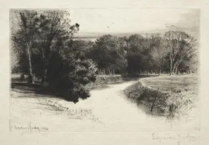 Sunset Ireland 1863 Francis Seymour Haden British Sunset Ireland 1863 Francis Seymour Haden British