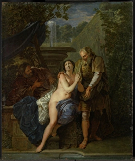 Susanna and the Elders, Nicolas Bertin, 1690 - 1710 Susanna and the Elders, Nicolas Bertin, 1690 - 1710