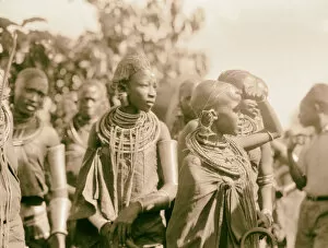 Tanganyika Arusha Group young girls 1936 Tanzania