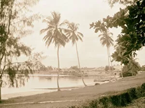 Dar es Salaam Collection: Tanganyika Dar-es-Salem Looking across bay landing place