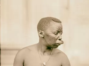 Dar es Salaam Collection: Tanganyika Dar-es-Salem Native woman Close up