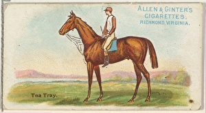 Tea Tray World Racers series N32 Allen & Ginter Cigarettes Tea Tray World Racers series N32 Allen & Ginter Cigarettes