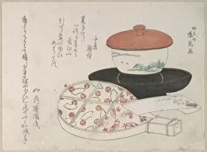 Teacup Tea Heater Japan Part album woodblock prints