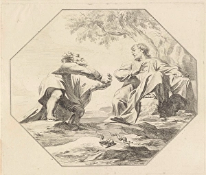 Temptation of Christ, Jacob de Wit, 1705 - 1754 Temptation of Christ, Jacob de Wit, 1705 - 1754