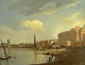 The Thames and the Adelphi The Adelphi under construction, London A Study of the The Thames and the Adelphi The Adelphi under construction, London A Study of the
