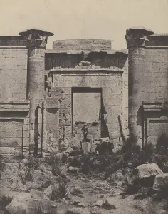 Thebes Petit Temple de Medinet-Habou Maxime Du Thebes Petit Temple de Medinet-Habou Maxime Du