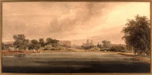 Thomas Girtin, British (1775-1802), St. James Park with a View of Westminster Abbey Thomas Girtin, British (1775-1802), St. James Park with a View of Westminster Abbey