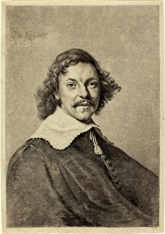 Thomas de Keyser, Dutch (1596-1597-1667), Portrait of a Man, 1657, black chalk on vellum Thomas de Keyser, Dutch (1596-1597-1667), Portrait of a Man, 1657, black chalk on vellum
