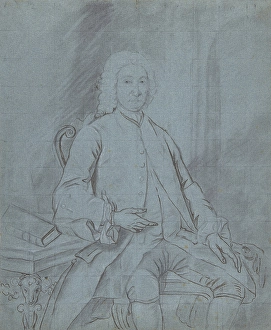 Three-Quarters-Length Portrait Study Man Seated Three-Quarters-Length Portrait Study Man Seated