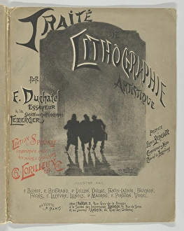 Traite de Lithographie Artistique 1893 Lithography Traite de Lithographie Artistique 1893 Lithography