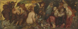 Treasures Sea c. 1870/75 Hans Makart Austrian Treasures Sea c. 1870/75 Hans Makart Austrian