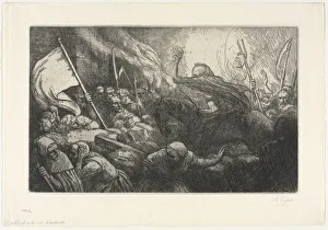 Triumph Death Proclamation Alphonse Legros French Triumph Death Proclamation Alphonse Legros French
