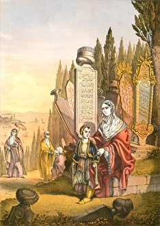 Turkish and Armenian ladies, woman of Turkey and of Armenia, Travels through Turkey 1862 Turkish and Armenian ladies, woman of Turkey and of Armenia, Travels through Turkey 1862