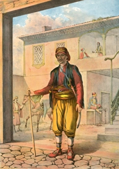 Turkish cavass, An armed and uniformed attendant attached to the suite of a person Turkish cavass, An armed and uniformed attendant attached to the suite of a person