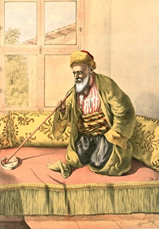 A Turkish effendi, man of high education and social standing in Turkey A Turkish effendi, man of high education and social standing in Turkey