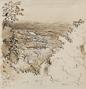Underriver Golden Valley ca 1833 Pen brown ink Underriver Golden Valley ca 1833 Pen brown ink
