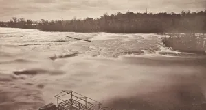 Upper American Rapids Goat Island Shore George Barker Upper American Rapids Goat Island Shore George Barker
