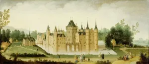View Castle Egmond aan den Hoef castle Overview View Castle Egmond aan den Hoef castle Overview