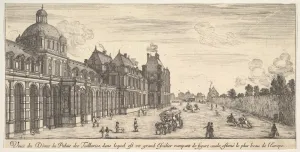 View dome Palace Tuilleries Various views remarkable places View dome Palace Tuilleries Various views remarkable places