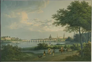 View Dresden Christian Gottlieb Hammer German View Dresden Christian Gottlieb Hammer German
