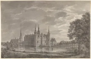 View Frederiksborg Castle North-East 19th century View Frederiksborg Castle North-East 19th century