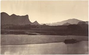 Attributed To John Thomson Gallery: View Koong-Yan-Shang Temple ca 1869 Albumen silver print