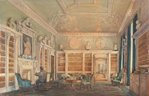 View Library Kirtlington Park Oxfordshire 1886 View Library Kirtlington Park Oxfordshire 1886