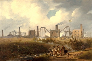 A View of Murton Colliery near Seaham, County Durham Signed and dated, lower right A View of Murton Colliery near Seaham, County Durham Signed and dated, lower right