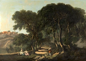 View near Rome, Nathaniel Dance-Holland, 1735-1811, British View near Rome, Nathaniel Dance-Holland, 1735-1811, British