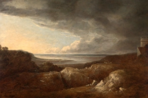 View of the River Severn, near Kings Weston, Seat of Lord de Clifford The Coast View of the River Severn, near Kings Weston, Seat of Lord de Clifford The Coast