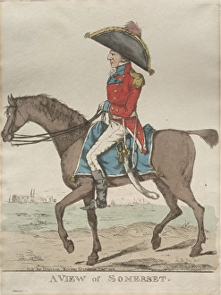 View Somerset 1811 Richard Dighton British 1795-1880 View Somerset 1811 Richard Dighton British 1795-1880