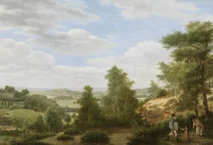 View of the Valley of Montmorency near Saint-Leu-la-Foret, France, Pieter Rudolph Kleijn View of the Valley of Montmorency near Saint-Leu-la-Foret, France, Pieter Rudolph Kleijn