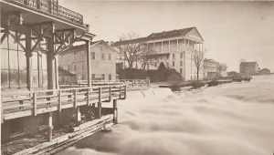 Village Shore Upper American Rapids George Barker Village Shore Upper American Rapids George Barker